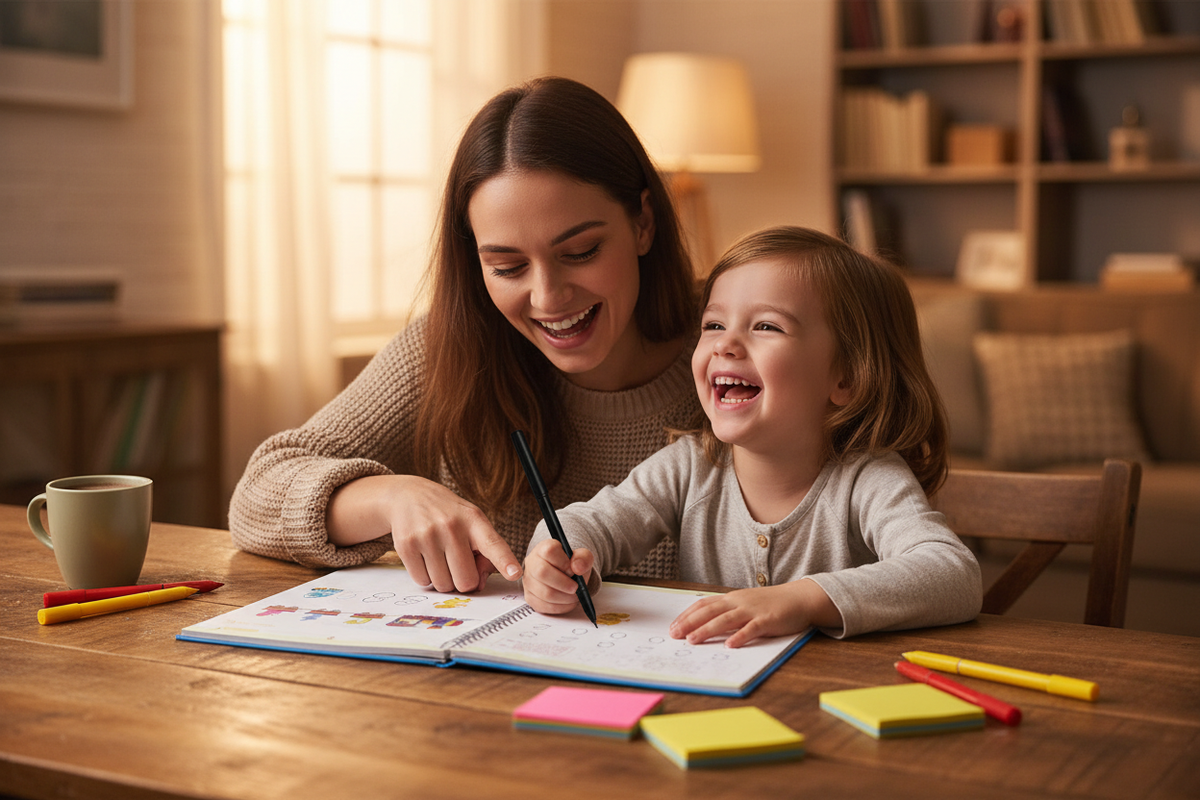 Grooved Handwriting Practice Books for Kids