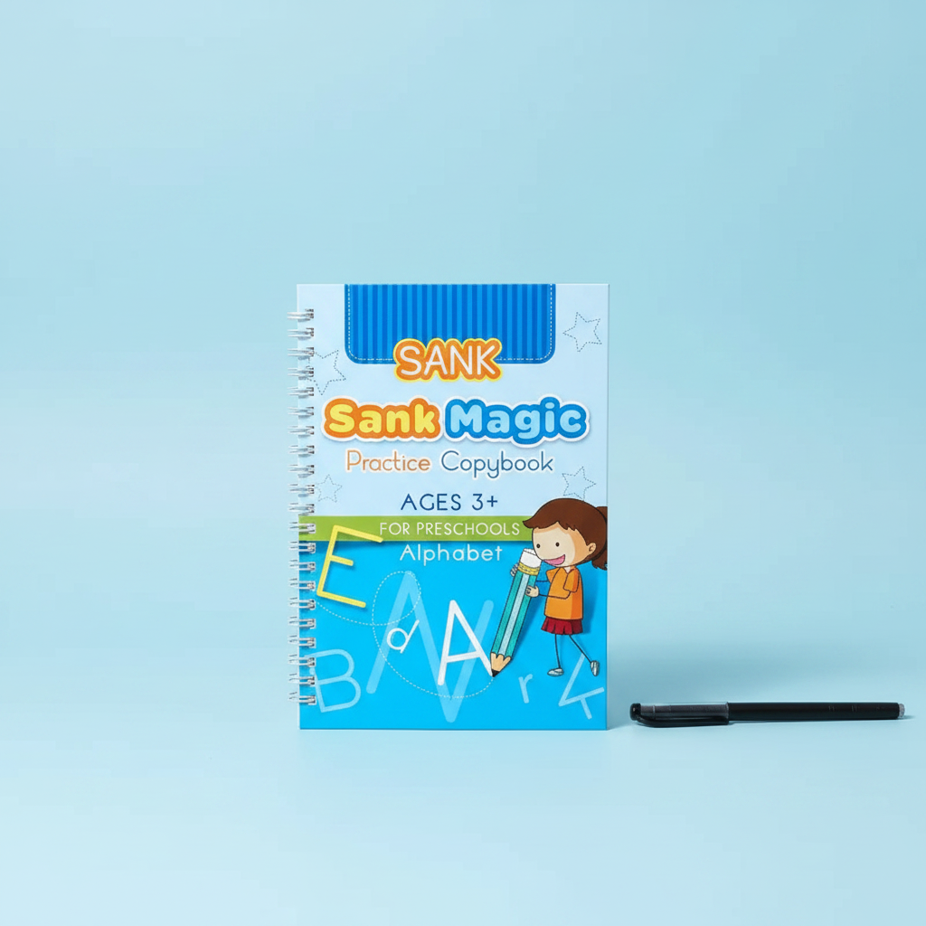 Grooved Handwriting Practice Books for Kids