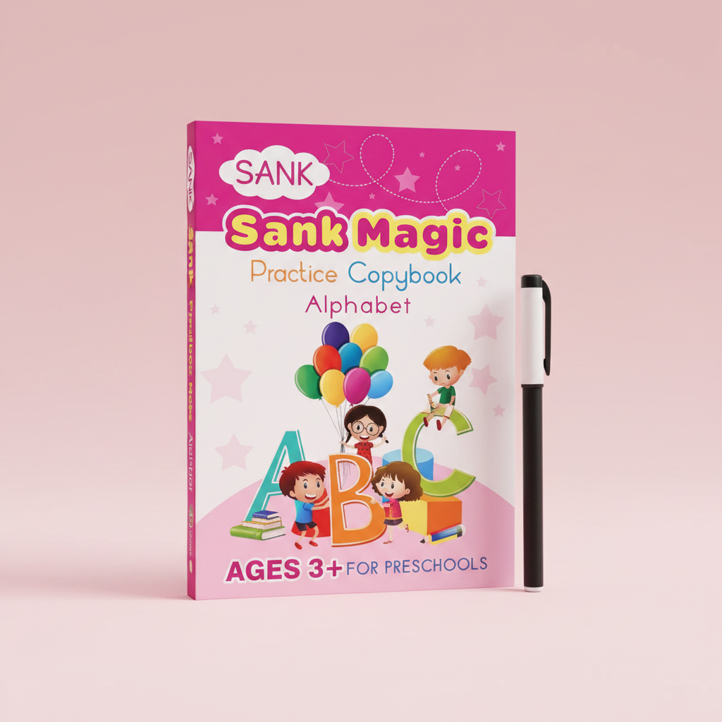 Grooved Handwriting Practice Books for Kids