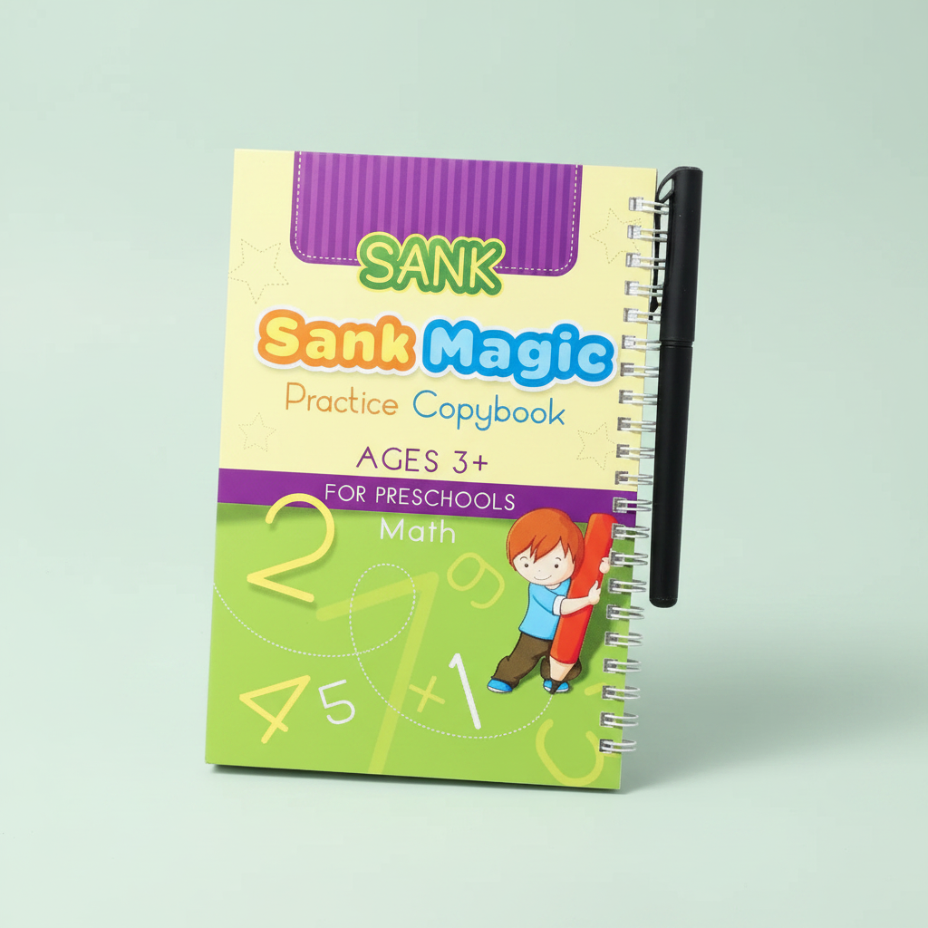 Grooved Handwriting Practice Books for Kids