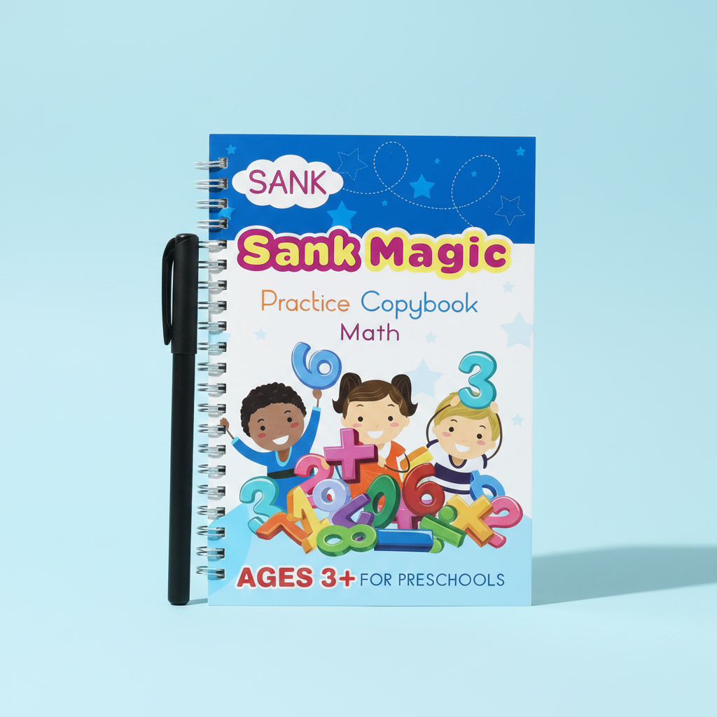 Grooved Handwriting Practice Books for Kids