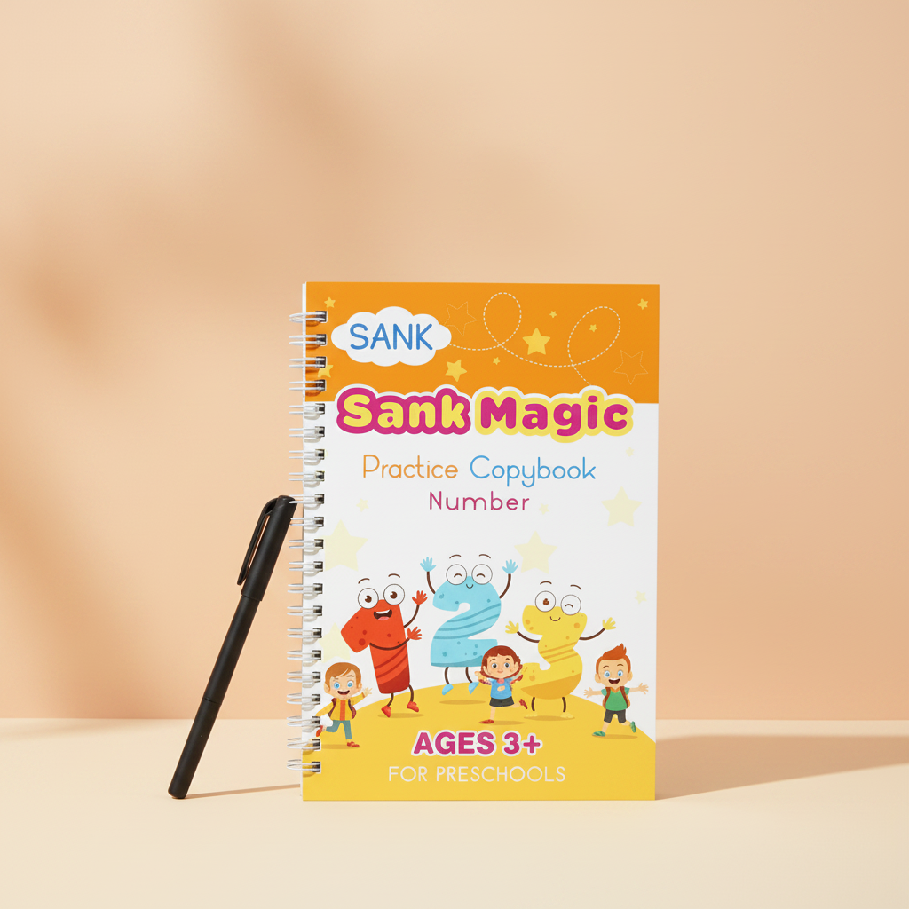 Grooved Handwriting Practice Books for Kids