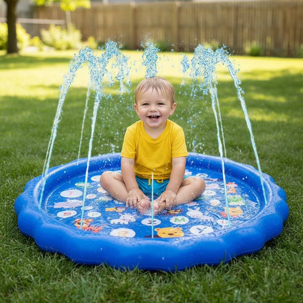Splash Pad - toddler proportions